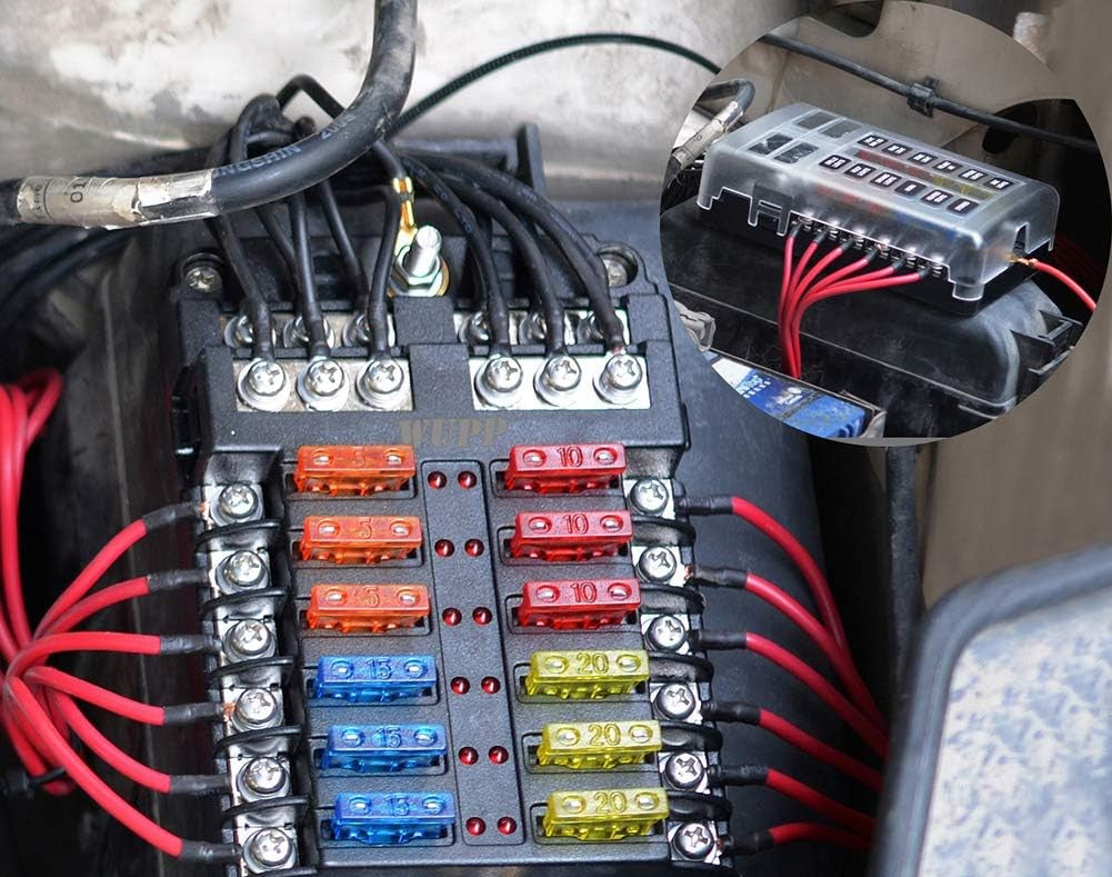 "Marine fuses and fuse boxes – blow-type fuses, circuit fuses, fuse blocks, and holders for boat electrical systems"