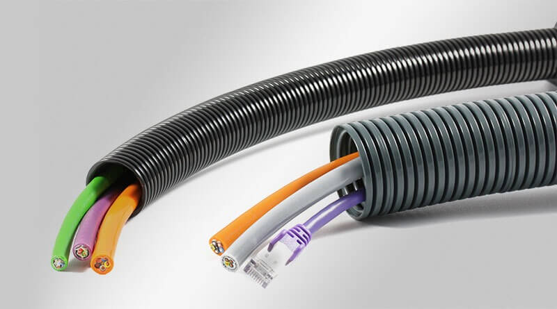 "Marine conduit and accessories – flexible conduit, fittings, and protective tubing for boat electrical wiring"