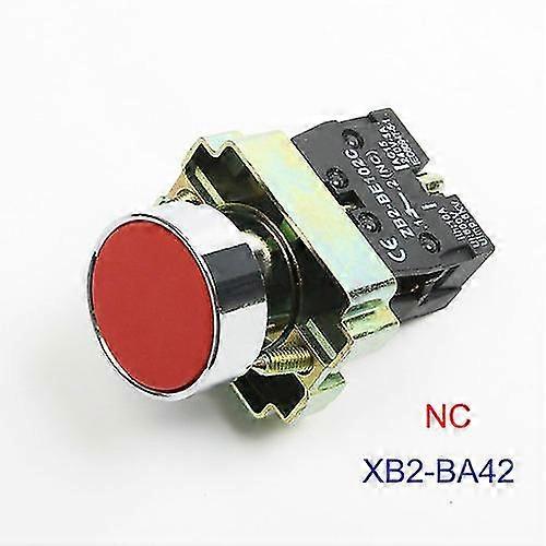 22mm momentary flat push button switch available in blue, red, green, black, white, and yellow. Self-resetting design for quick response. Perfect for marine, industrial, and electrical control applications. Durable body with clean, flush mount style.