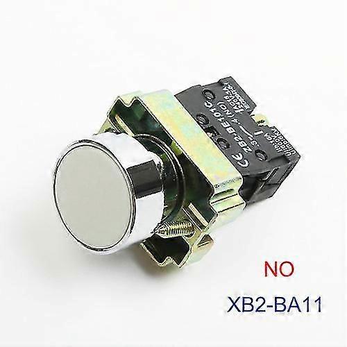 22mm momentary flat push button switch available in blue, red, green, black, white, and yellow. Self-resetting design for quick response. Perfect for marine, industrial, and electrical control applications. Durable body with clean, flush mount style.