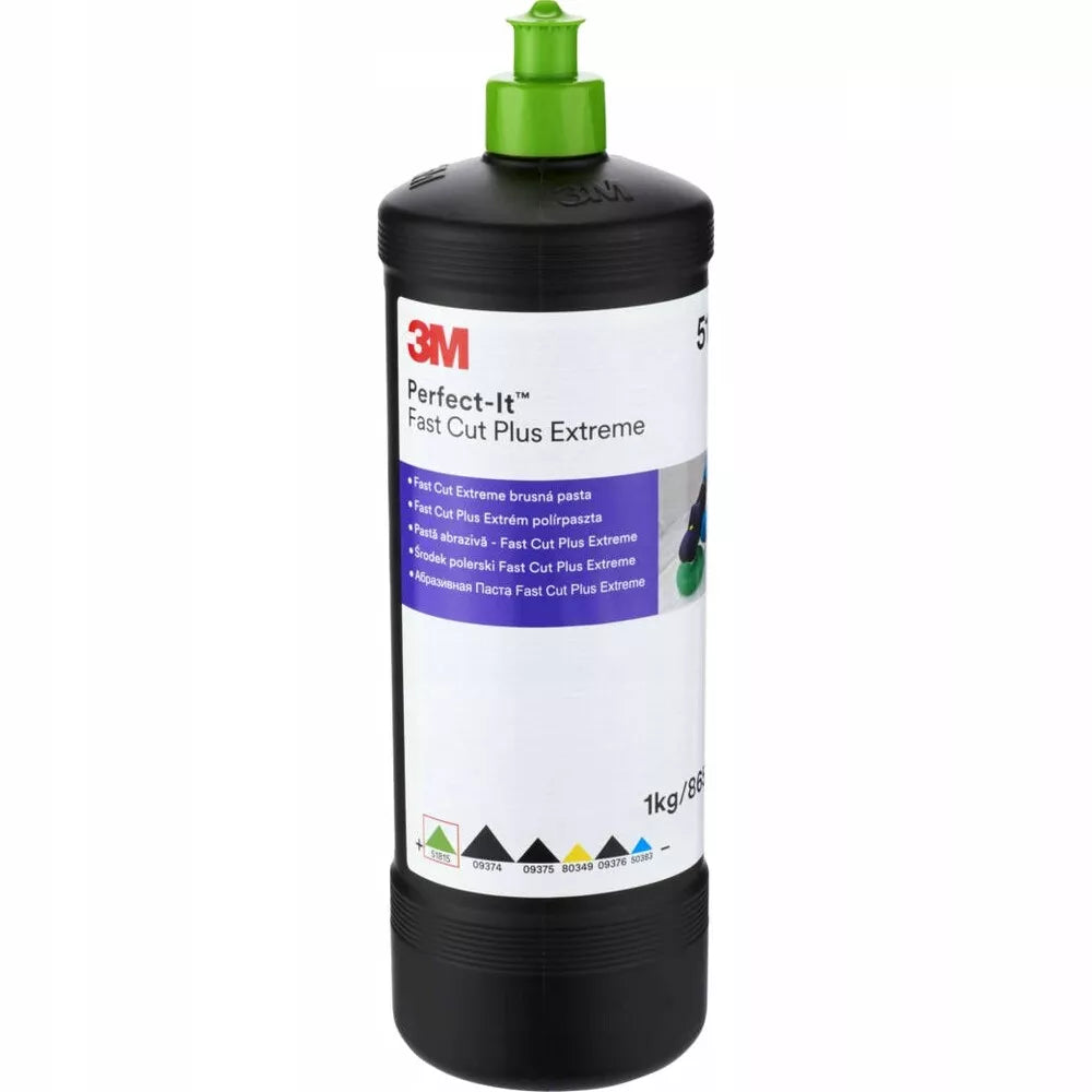 3M Compounds & Polishes multi-step kit including compound, polish, and finishing pads—designed to remove swirls, oxidation, and scratches from vehicle paint for a high-gloss, showroom-quality finish.

