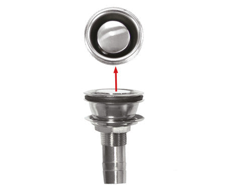 AAA 90-degree bent gas tank vent crafted from premium 316 stainless steel. Equipped with integrated stainless steel mesh screen for debris protection, fits 19mm marine fuel vent hoses, and includes two vent cups for versatile installation on boats and yachts.