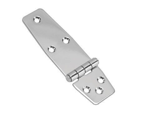 AAA-quality hinge made from AISI 304 stainless steel, designed for smooth and durable movement of doors, cabinets, and panels. Offers corrosion resistance and strength, suitable for indoor and sheltered outdoor applications in residential and commercial settings.