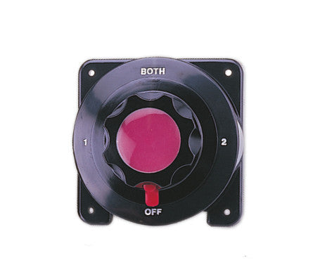 AAA Battery Switch 10005 – heavy-duty marine battery isolator engineered for dependable power disconnection on boats and vehicles. Corrosion-resistant and built for durability in tough marine and automotive electrical systems. Available in Rimal Marine.