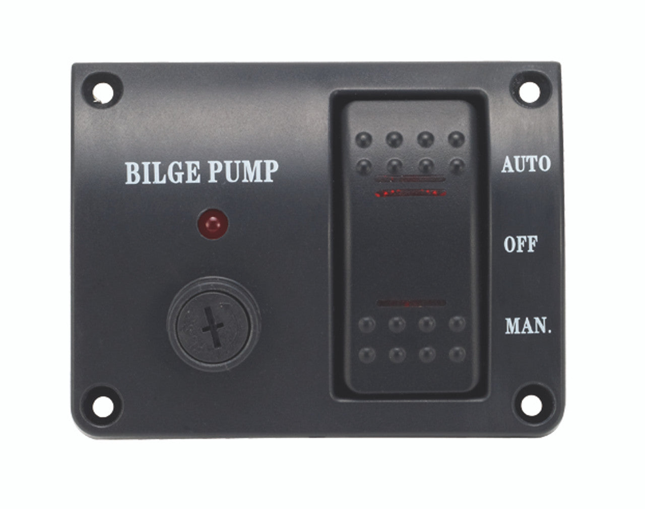 AAA Bilge Pump Switch 10196-12 – high-quality 12V waterproof marine switch for controlling bilge pumps. Offers automatic and manual modes, built for rough marine use. Reliable, easy to install, and ideal for boats and vessels. Available at Rimal Marine.