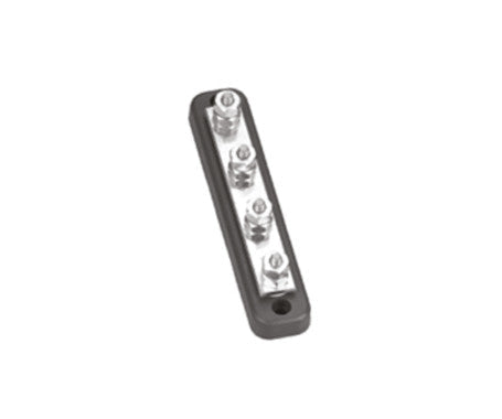AAA 4 Pin Copper Bus Bar 11582-04 – high-quality, corrosion-resistant copper terminal bar for reliable power distribution in electrical panels, boats, and vehicles. Easy installation and compact size. Available at Rimal Marine.