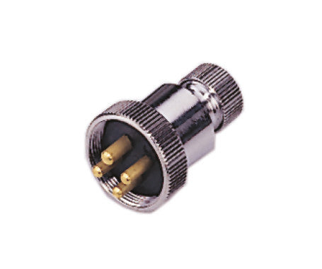 AAA Deck Connect 3 AMP 4-pin connector (11539/11558), waterproof and corrosion-resistant, designed for durable performance in marine environments. Ideal for boat lighting and deck systems. Suitable for all weather conditions. Available in Rimal Marine.

