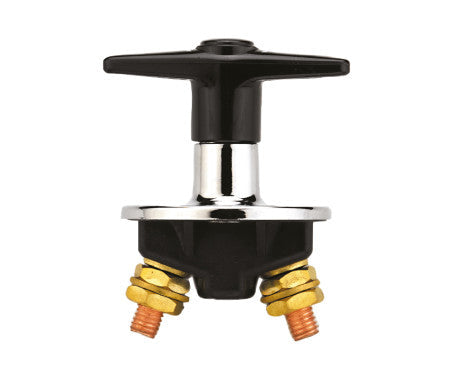 AAA Heavy Duty Battery Switch ON-OFF 10091 – robust marine-grade battery isolator built for safe and efficient power disconnection. Corrosion-resistant and easy to operate, perfect for boats, yachts, and industrial vehicles. Available in Rimal Marine.

