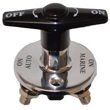AAA Heavy Duty Battery Switch ON-OFF 10091 – robust marine-grade battery isolator built for safe and efficient power disconnection. Corrosion-resistant and easy to operate, perfect for boats, yachts, and industrial vehicles. Available in Rimal Marine.

