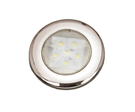 AAA LED Ceiling Light (SM) 00758 with surface-mount design for marine interior lighting. Energy-efficient, compact, and long-lasting solution for cabins and enclosed spaces on boats. Available in Rimal Marine in UAE.
