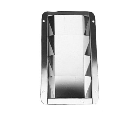 AAA stainless steel louvered ventilator with 3, 4, or 5 louver options – marine-grade ventilation grill for boats and enclosures, offering corrosion resistance and efficient airflow.

