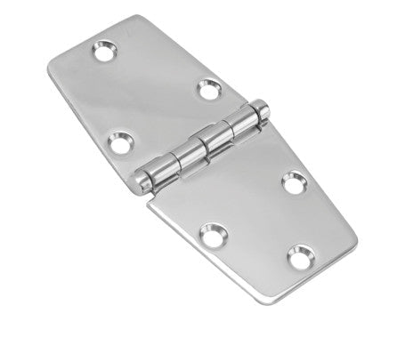 AAA-grade stainless steel hinge made from AISI 304 for durable and corrosion-resistant performance. Ideal for doors, cabinets, and enclosures in residential, commercial, and light marine settings. Provides smooth operation and long-lasting reliability.