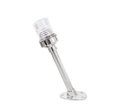 AAA Stern Light / Anchor Light Stainless Steel Body 00101 delivers bright, dependable marine navigation lighting. Corrosion-resistant stainless steel housing ensures durability for stern and anchor use on boats and yachts. Available in Rimal Marine in UAE.