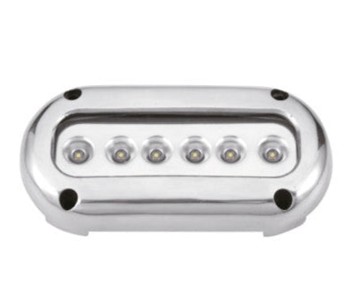 AAA Underwater Light (SM) 00298-6 is a surface-mount LED fixture ideal for underwater lighting on boats. Offers powerful brightness, energy efficiency, and long-lasting durability in harsh marine environments. Available in Rimal Marine in UAE.