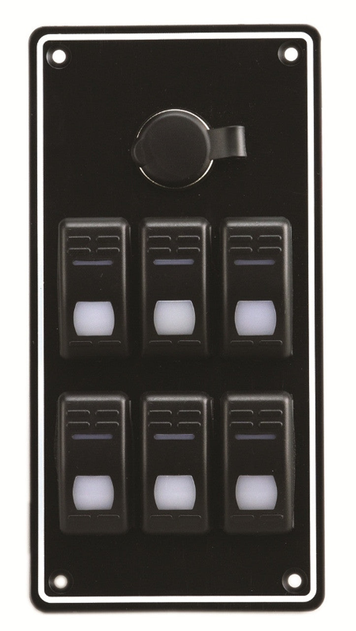 AAA Waterproof Switch Panel 10068-BK – high-quality waterproof control panel suitable for marine, industrial, and outdoor use. IP-rated protection for reliable operation in harsh environments. Durable, easy to install, and long-lasting. Available at Rimal Marine.