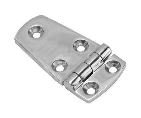 Door hinge crafted from AISI 316 stainless steel, providing excellent corrosion resistance and smooth movement. Perfect for marine, outdoor, or industrial use where durability and performance in harsh environments are essential.