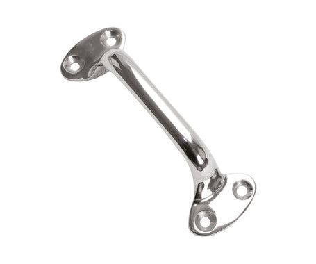 Sturdy Transom Handle crafted from marine-grade AISI 316 stainless steel, designed for boat transoms and outdoor applications. Offers superior corrosion resistance and durability, ensuring a reliable grip and long-lasting performance in saltwater environments.