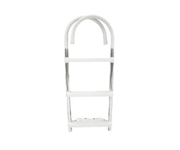 3-step aluminum marine ladder – lightweight, corrosion-resistant ladder for boats and docks. Features anti-slip steps and strong construction for safe and easy boarding from the water.

