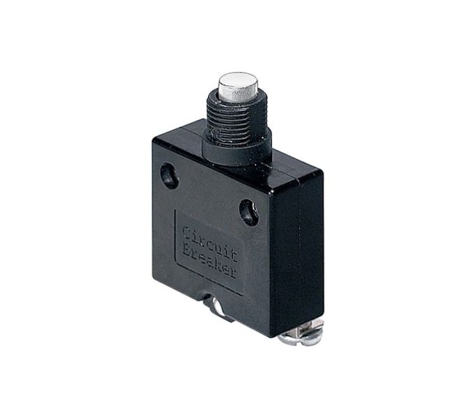BEP thermal push reset circuit breaker rated 5A to 25A with included washer and waterproof boot. Designed for marine, automotive, and outdoor electrical systems, providing reliable overcurrent protection. Easy installation and long service life. Available at Rimal Marine.


