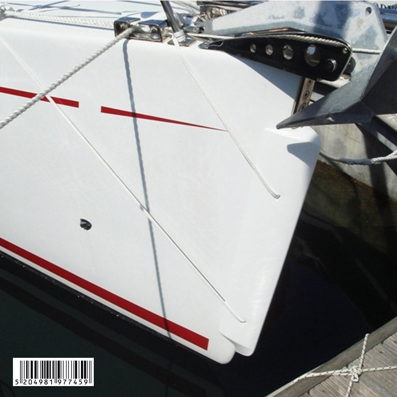 BLADE cruiser/racer fender designed for modern sailboats and performance yachts. Offers low-profile, streamlined hull protection during docking. Made from durable, UV-resistant materials. Ideal for high-speed vessels needing effective fendering without compromising aesthetics or agility.