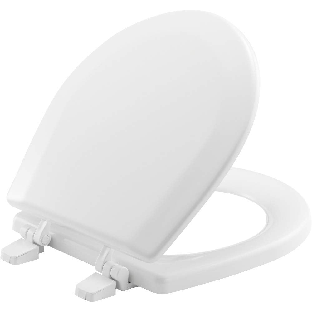 Bemis white toilet seat cover compatible with Jabsco 37010 Series marine toilets. Features durable construction, corrosion-resistant hinges, and a smooth, easy-to-clean surface. Ideal replacement seat for boats, yachts, and marine sanitation systems.