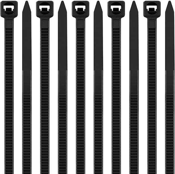 British Standard Cable Zip Ties (Black & White) – 100-pack high-quality cable ties meeting British Standards for durability and strength. Suitable for marine, automotive, and industrial cable management. Easy to use and weather-resistant. Available at Rimal Marine.