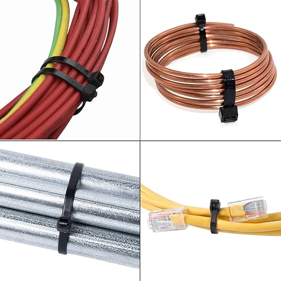 British Standard Cable Zip Ties (Black & White) – 100-pack high-quality cable ties meeting British Standards for durability and strength. Suitable for marine, automotive, and industrial cable management. Easy to use and weather-resistant. Available at Rimal Marine.