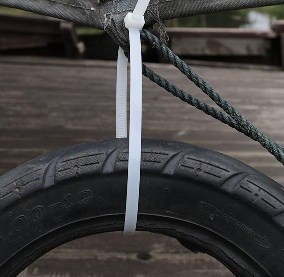 British Standard Cable Zip Ties (Black & White) – 100-pack high-quality cable ties meeting British Standards for durability and strength. Suitable for marine, automotive, and industrial cable management. Easy to use and weather-resistant. Available at Rimal Marine.