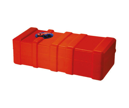 CANSB 102-litre fuel tank with built-in fuel gauge for accurate monitoring. Made from durable, corrosion-resistant materials for marine and outdoor use. Ideal for boats, portable fuel systems, and off-grid applications requiring secure fuel storage.