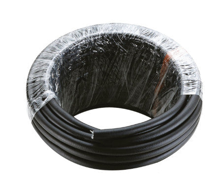 CANSB Fuel Hose with 8mm inner and 13mm outer diameter, made of reinforced PVC for durability and flexibility. Supplied in a 25-meter roll, suitable for marine, outboard engines, portable fuel tanks, and general-purpose use with gasoline or diesel fuel.