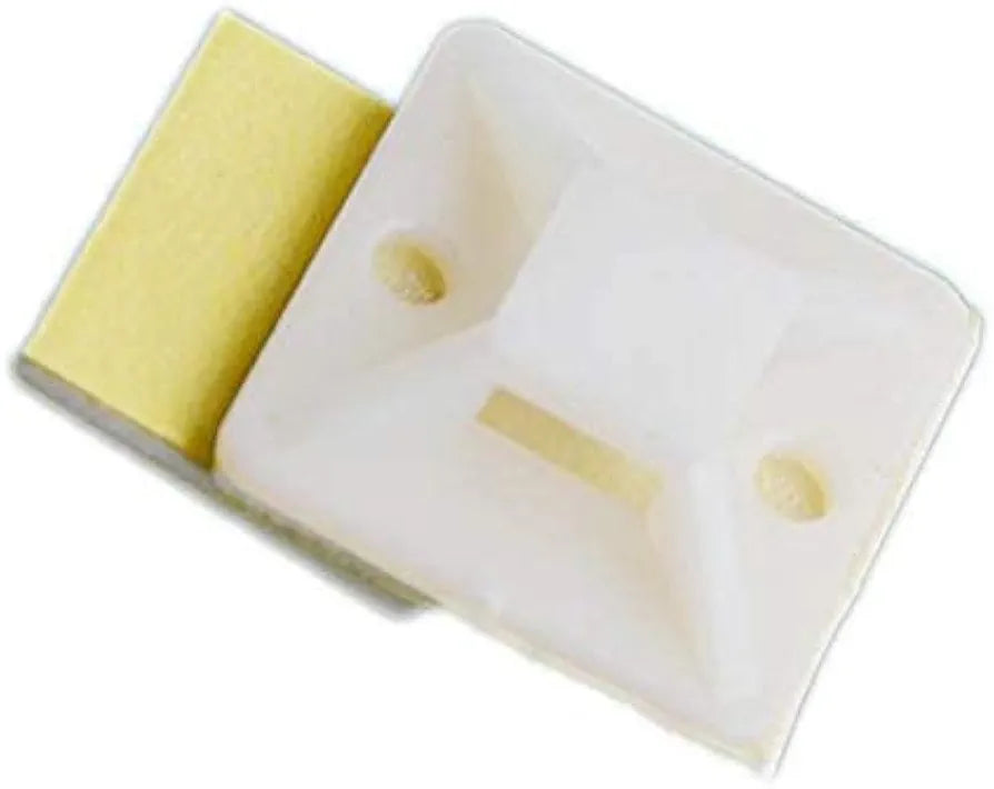 Cable Tie Sticking Mounting Base (100PCS) – adhesive mounting bases designed to securely hold cable ties for efficient wire management. Suitable for marine, automotive, and industrial use with strong adhesion and durability in tough conditions. Available at Rimal Marine.