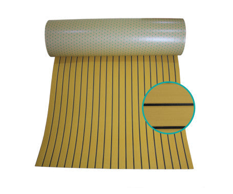 EVA Foam Decking Sheet with 3M™ adhesive – durable, waterproof, non-slip decking material for boats and outdoor use. Provides cushioning, UV resistance, and easy peel-and-stick installation for enhanced safety and comfort on marine decks and walkways.