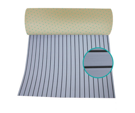 EVA Foam Decking Sheet with 3M™ adhesive – durable, waterproof, non-slip decking material for boats and outdoor use. Provides cushioning, UV resistance, and easy peel-and-stick installation for enhanced safety and comfort on marine decks and walkways.