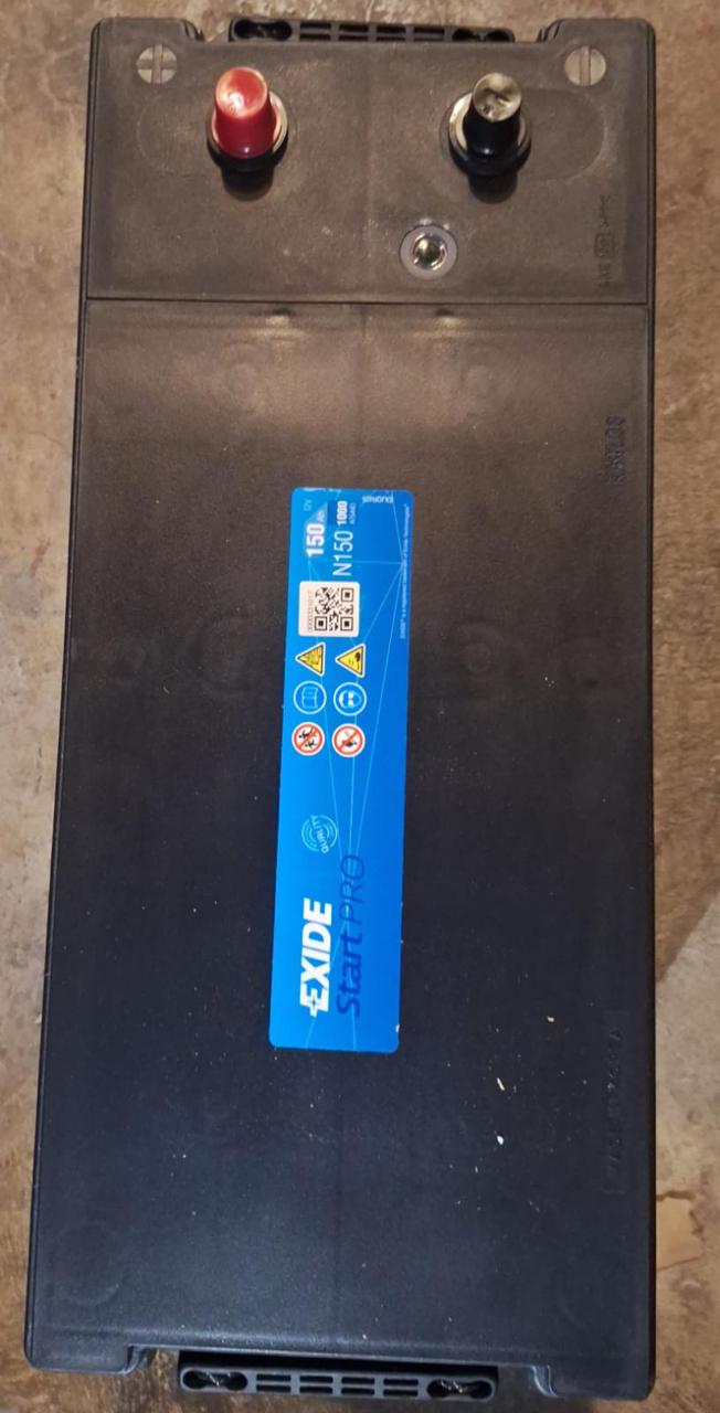 Exide Start PRO N150 heavy-duty automotive and marine battery – Available in Rimal Marine