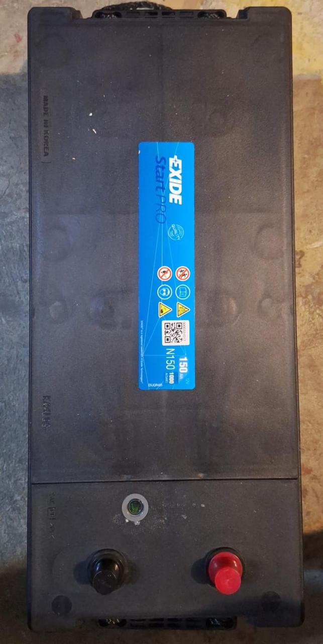 Exide Start PRO N150 heavy-duty automotive and marine battery – Available in Rimal Marine