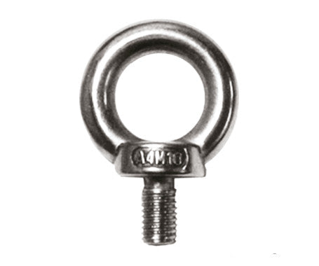 AISI 316 stainless steel Eye Bolt designed for marine and industrial use, featuring superior corrosion resistance and high strength. Ideal for secure fastening and lifting applications in saltwater and harsh environmental conditions.