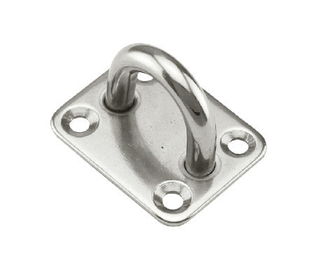 AISI 304 stainless steel Eye Plate Without Ring designed for secure fastening in marine and industrial environments. Offers excellent corrosion resistance and durability, ensuring reliable attachment and support in harsh conditions and heavy-duty applications.

