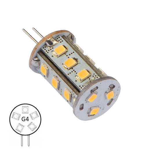 G4-T18C LED bulb ideal for 12V marine lighting systems in boats and yachts. Compact and energy-efficient with cool operation and long lifespan. Perfect for interior or cabin use. Available in Rimal Marine in UAE.