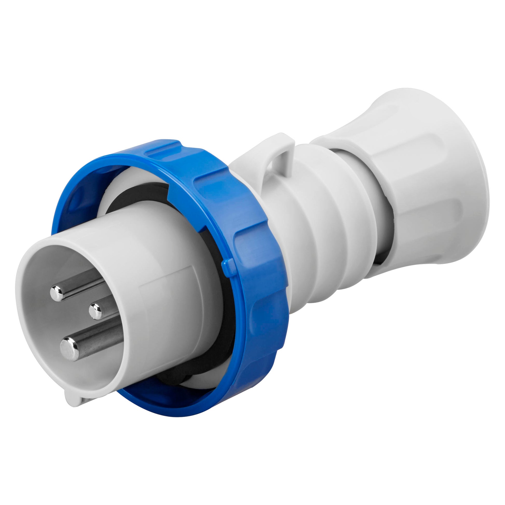 GEWISS Plug 16A 2P+E 230V IP67 GW60026H Quick Fix – waterproof electrical plug designed for high-performance marine and industrial applications. Quick Fix system ensures fast installation with maximum safety and reliability in harsh conditions. Available in Rimal Marine.