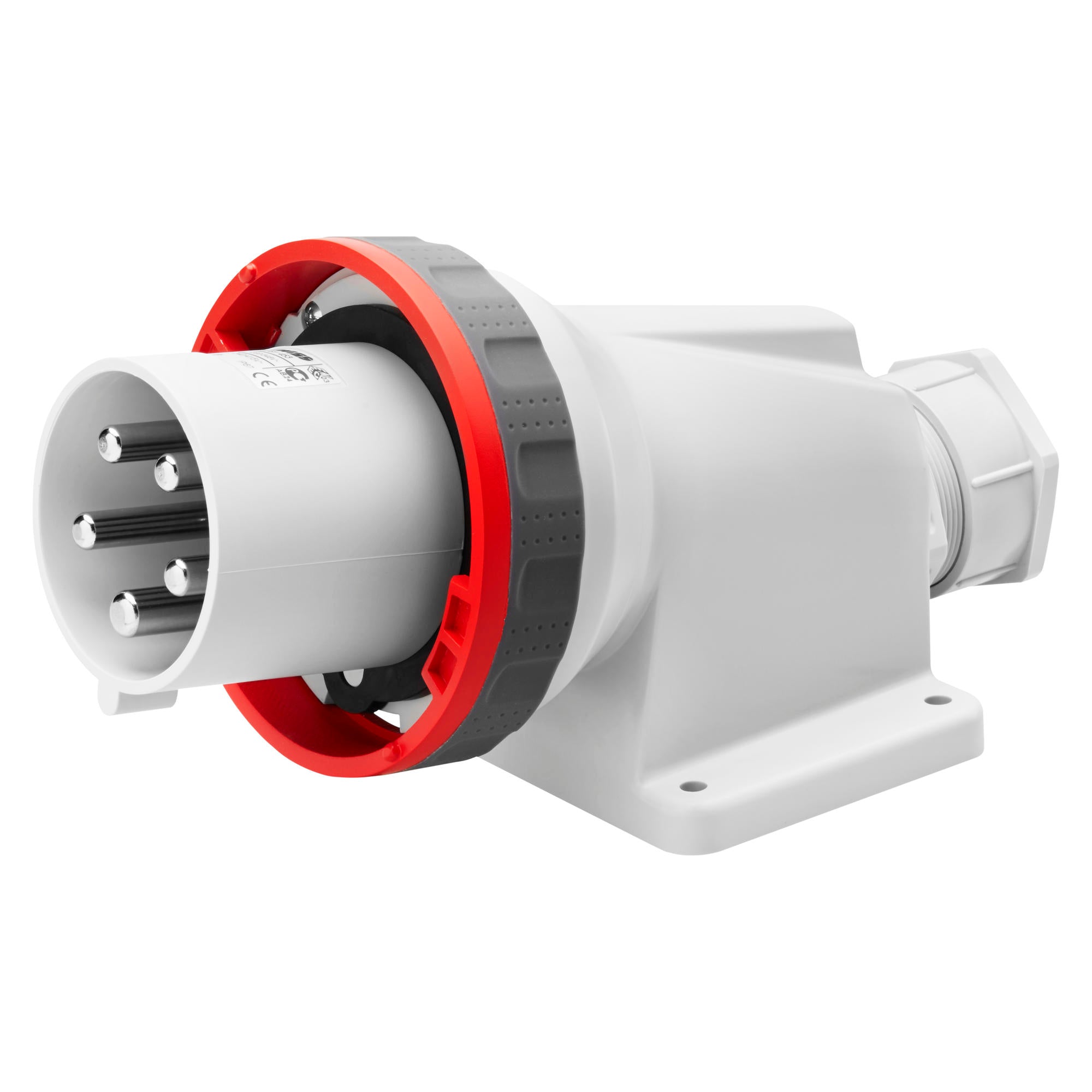 GEWISS 90° Inlet 125A 3P+N+E 400V IP67 GW60461 delivers secure, high-amperage electrical connectivity with waterproof IP67 protection, ideal for demanding marine and industrial settings. Built for performance and safety. Available through Rimal Marine.

