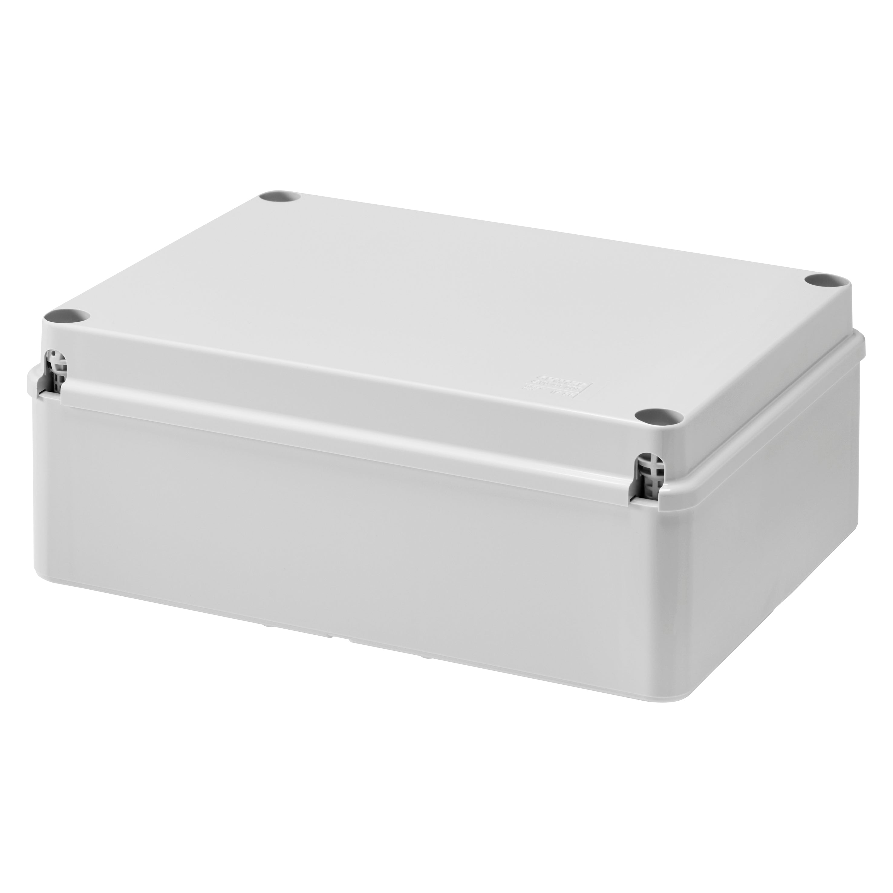 GEWISS BOX IP56 GW44208 – compact IP56-rated waterproof enclosure measuring 240x190x90 mm. Built for marine, outdoor, and industrial electrical installations. Strong protection against dust and water. Durable and easy to mount. Available at Rimal Marine.