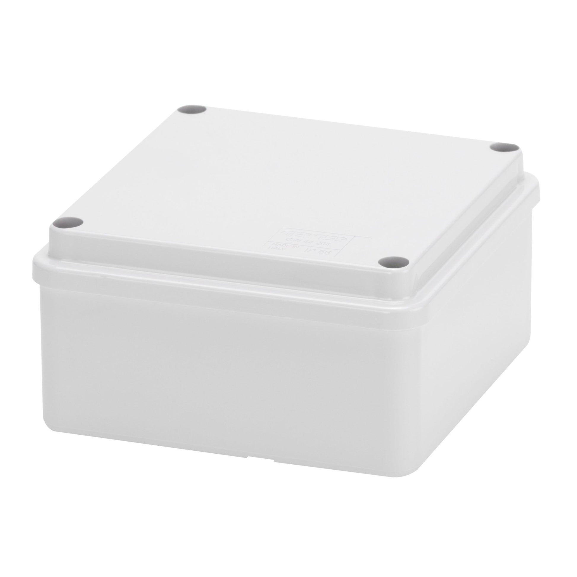 GEWISS JUNCTION BOX IP56 GW44204 – 100x100x50 mm Smooth Wall - RIMAL MARINE