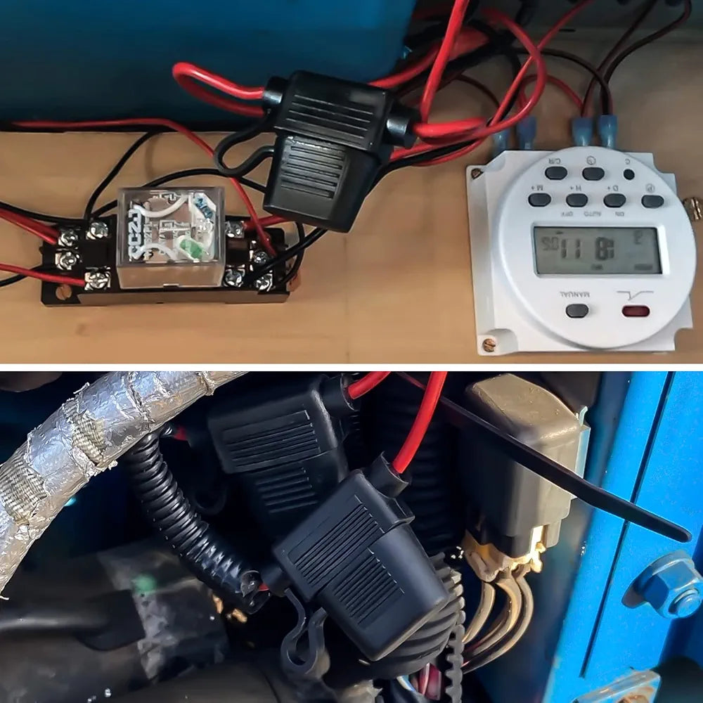 12V/24V heavy-duty MAXI inline fuse holder with waterproof cover for high-current protection in automotive, marine, RV, and off-road systems. Built for rugged environments with durable materials and secure connections. Quality product by Rimal Marine.


