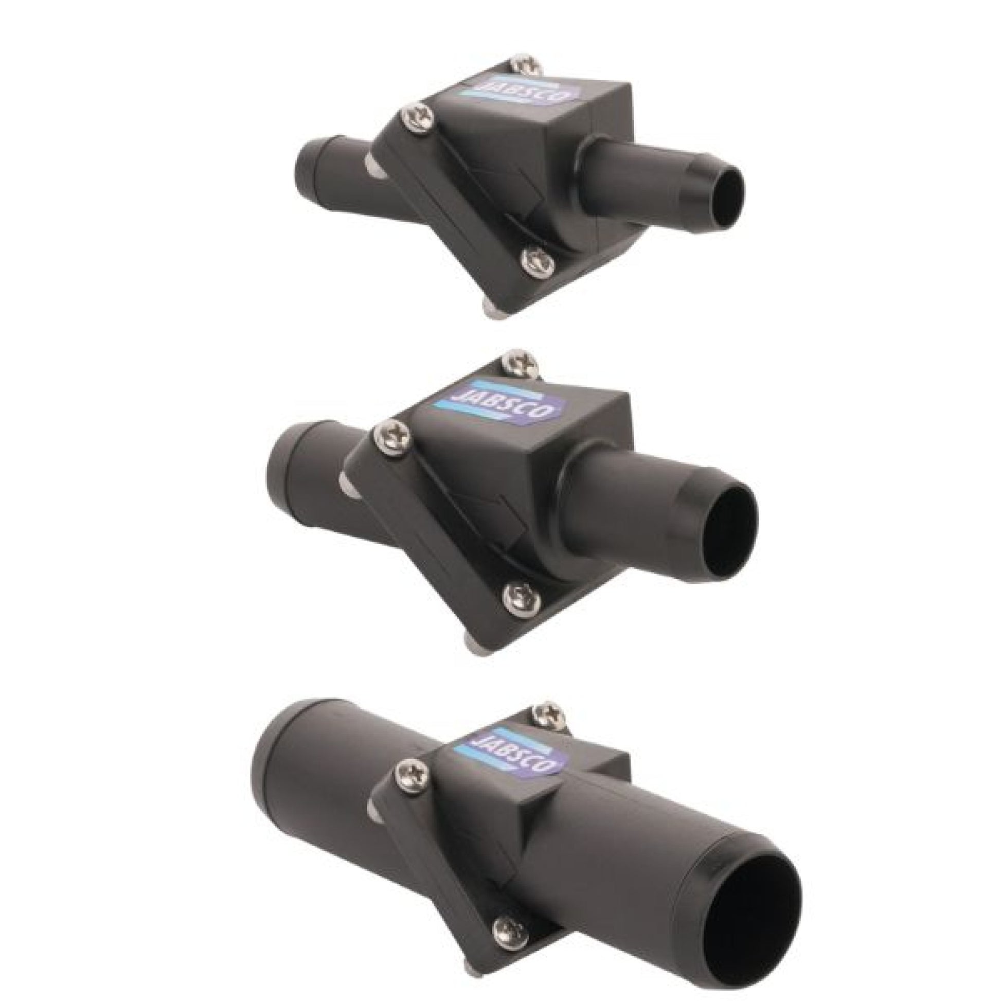 JABSCO Inline Non-Return Valve designed to prevent backflow in marine plumbing systems. Durable, corrosion-resistant, and easy to install valve for bilge pumps and freshwater systems. Ensures one-way water flow to protect pumps and pipes.

