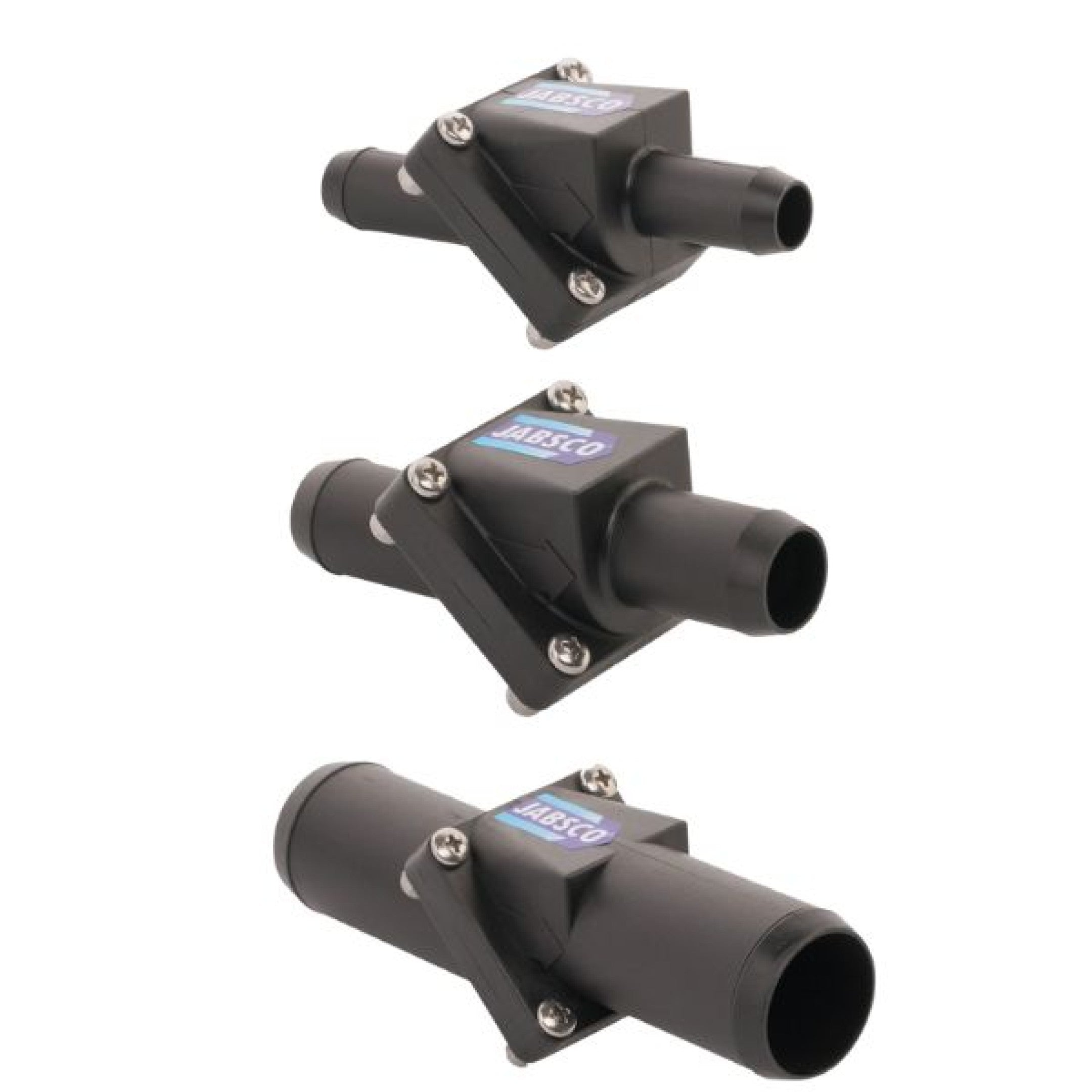 JABSCO Inline Non-Return Valve designed to prevent backflow in marine plumbing systems. Durable, corrosion-resistant, and easy to install valve for bilge pumps and freshwater systems. Ensures one-way water flow to protect pumps and pipes.


