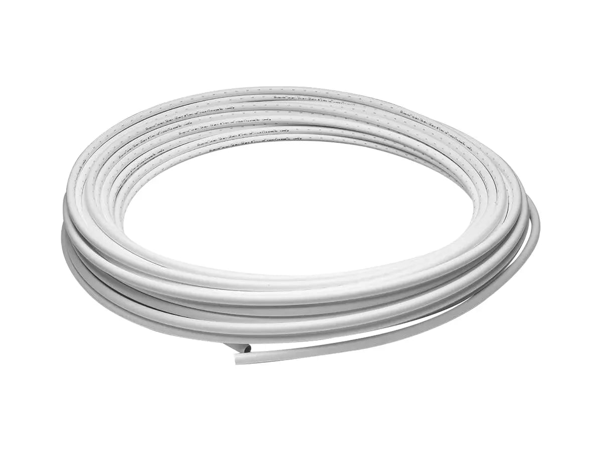 JG Layflat Polybutylene Barrier Pipe with 5-layer oxygen barrier for corrosion resistance. Designed for hot, cold, and central heating systems. Ultra-flexible with no coil memory, easy to install through joists and confined spaces. Lightweight, quiet, and UK-manufactured.

