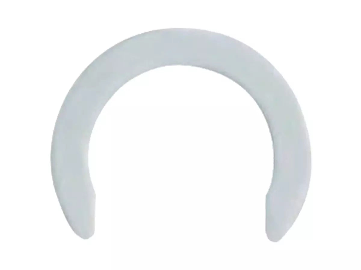 JG Speedfit collet locking clip for securing pipes in push-fit fittings. Prevents accidental disconnection, ideal for plumbing, heating, and water systems. Quick and easy to install, ensures a strong and leak-free connection. Available in various sizes.


