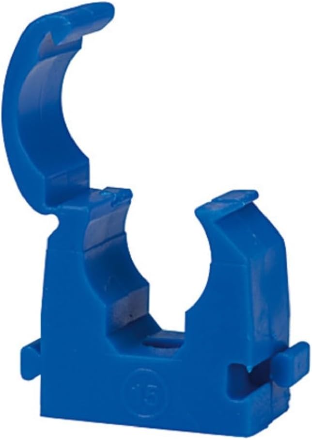 JG Speedfit Pipe Clip & Spacer used for securing and spacing pipes in push-fit systems. Provides reliable support and clean pipe alignment in plumbing installations. Easy to install, made for durable use in residential and commercial water systems.

