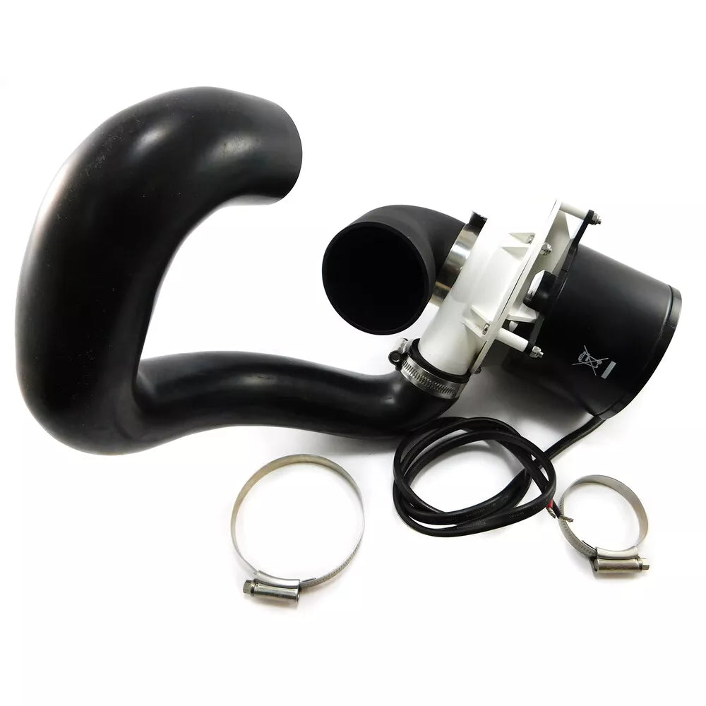 Jabsco 58103 pump assembly for marine electric toilets. Includes motor, housing, and impeller. Available in 12V (58103-1012) and 24V (58103-1024). Designed for above-ground installation with corrosion-resistant plastic. Ideal for reliable marine toilet operation.

