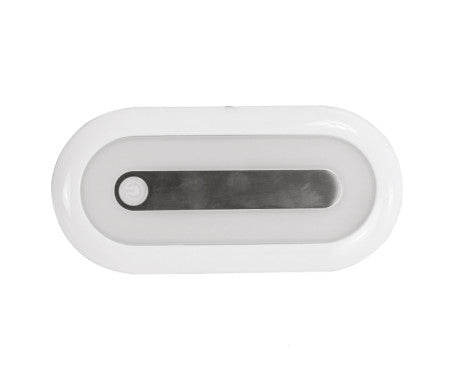 LED Interior Ceiling Dome Light 10.5W with touch switch, model MZMILT-02. Energy-efficient, bright lighting with easy touch control, perfect for marine interiors and indoor use. Compact, stylish, and durable. Available in Rimal Marine in UAE.Switch